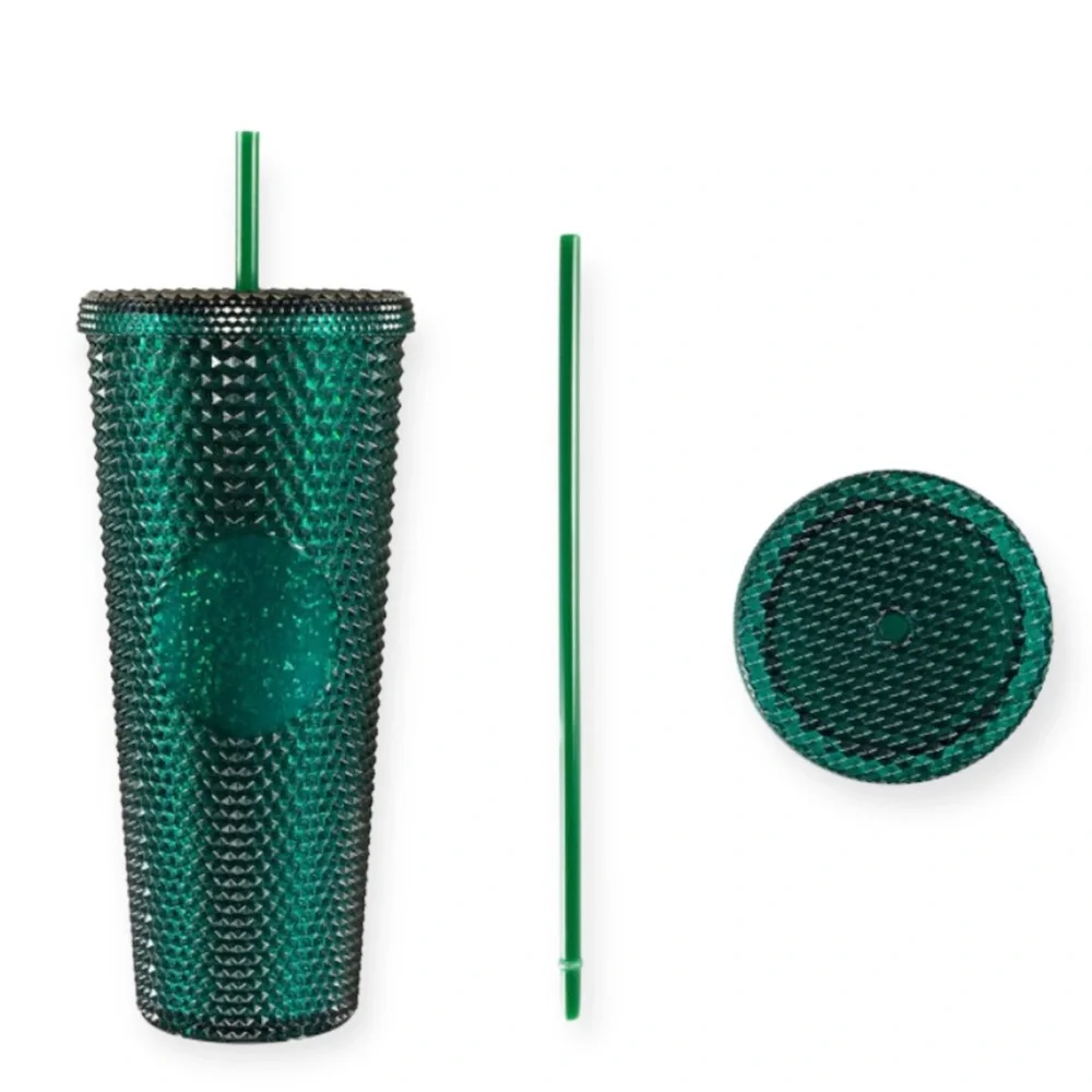 Starbucks 2021 Winter Jeweled Venti Tumbler Cold Cup 24 oz.